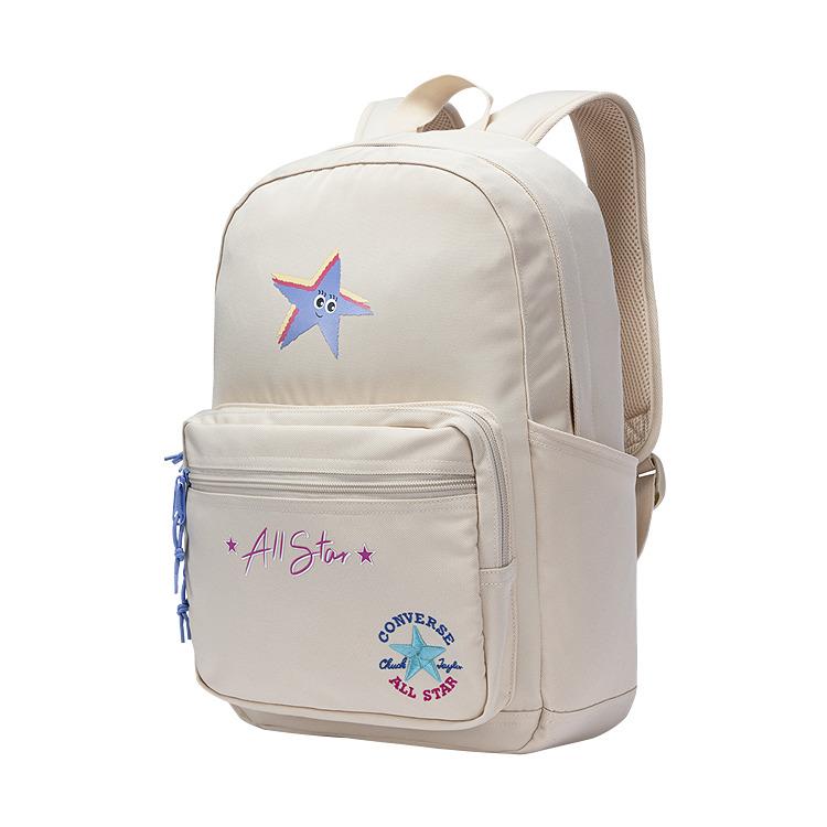 Converse Полиэстер Рюкзак Обычный Женский Кремовый Иней CV2613110GS-006