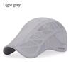 Mesh Summer Newsboy Golf Driving Letter Beret Hat Cabbie Hat Baseball Cap Sun Cap