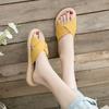 Cool Slippers Women's Summer New Outer Wear Fashion One-word Drag Women's Flat-bottomed Beach Drag Roman Ins Cool Slippers