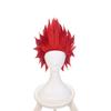 Моя геройская академия Короткий красный парик для косплея Киришима Эйджиро для мужчин Хэллоуин Праздничная вечеринка Аниме Синтетические парики