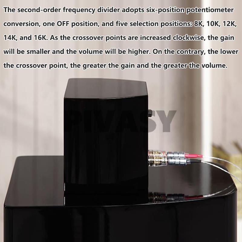 60W 6Ohm Brand New Fever Independent Ribbon Super Tweeter External Tweeter Speaker Passive Sound Box Extension