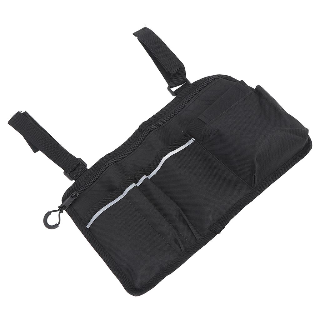 Сумка боковая для инвалидной коляски Ткань Оксфорд Светоотражающая полоса Водонепроницаемая Большая вместимость Чехол для инвалидной коляски для