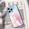 P-Project S-SEKAI Мизуки Акияма Чехол для телефона Для iPhone 17,16,15,14,13,12,11,Plus,Pro,Max,Plus,XS, мягкий чехол Черный силикон