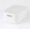 Muji Soft Polyethylene CaseMedium Approximately Width 25.5Depth 36Height 16cm Costume Case Storage Box