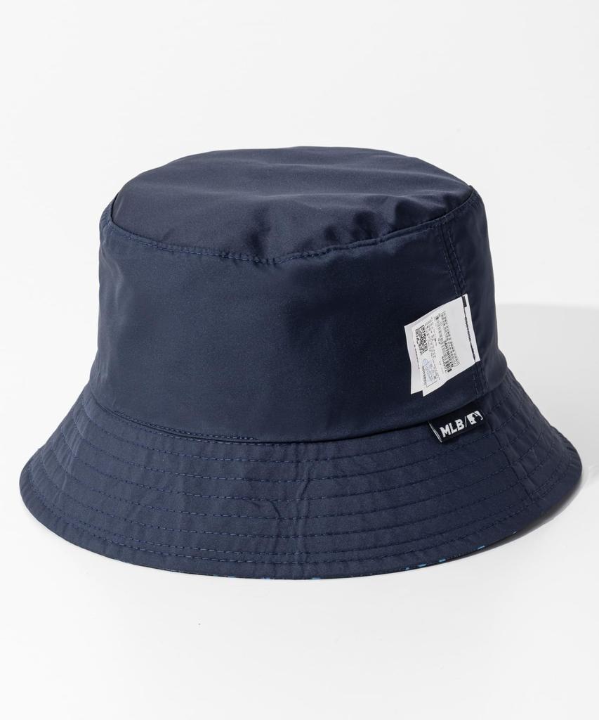 MLB Korea панама 3AHTM022MONOGRAM CLASSIC REVERSIBLE BUCKET HAT СИНИЙ Размер бренда: 59H  Японский размер (ок.): M [Код товара]