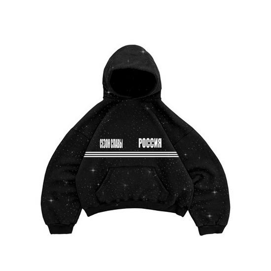 Толстовка с капюшоном в стиле Y2K стритстайл с принтом букв для пар