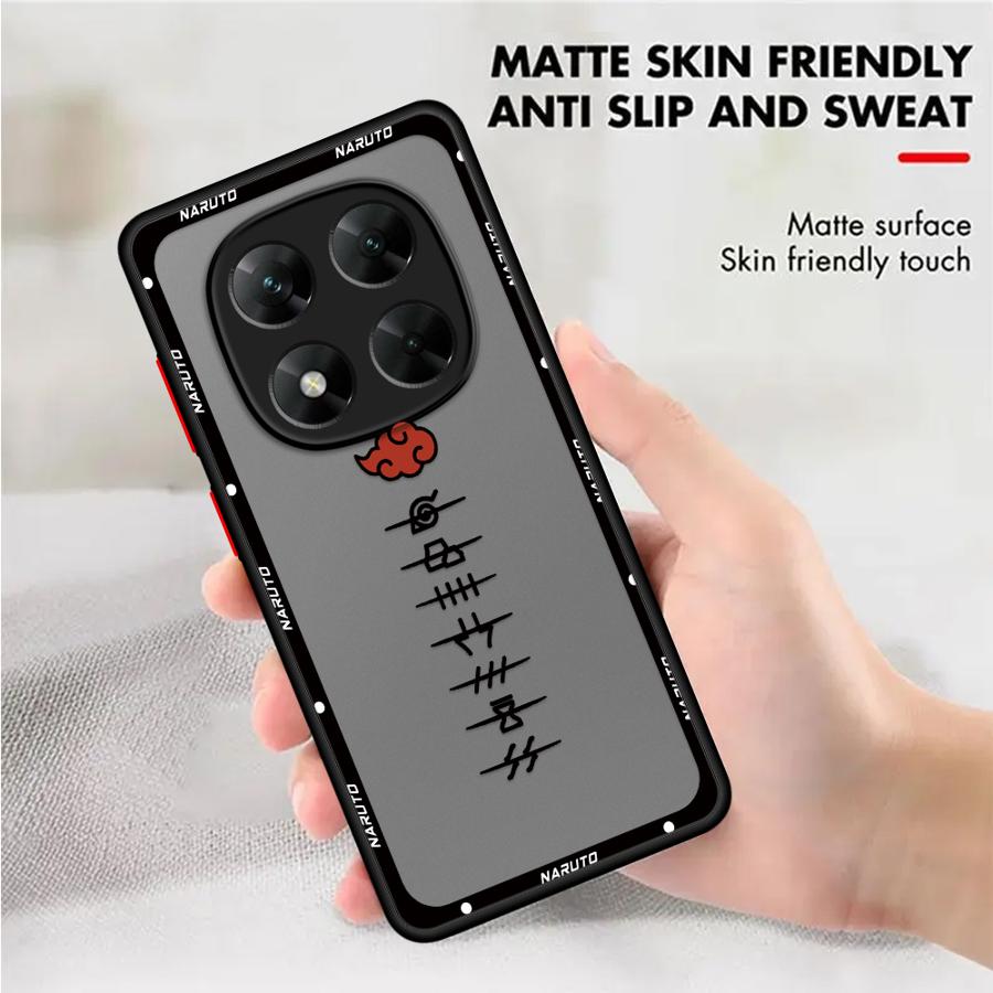 Japan Anime Narutos Case for Xiaomi Redmi Note 13 10 11S 14 Pro Plus 11 10S 12 Matte Phone Cover