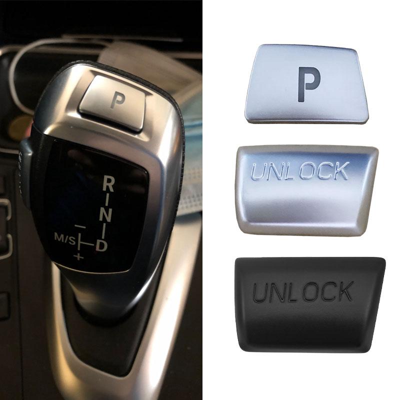 2 шт., ручка переключения передач автомобиля «P», разблокирующая крышка для BMW 3 4 5 7 X3 X4 X5 X6 F20 F30 F34 F15 F16