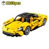 Креативный Технический Спортивный Автомобиль Набор Строительных Блоков MOC Кирпичики для Сборки Настольное Украшение Коллекция Праздничный Подарок Взрослые Дети
