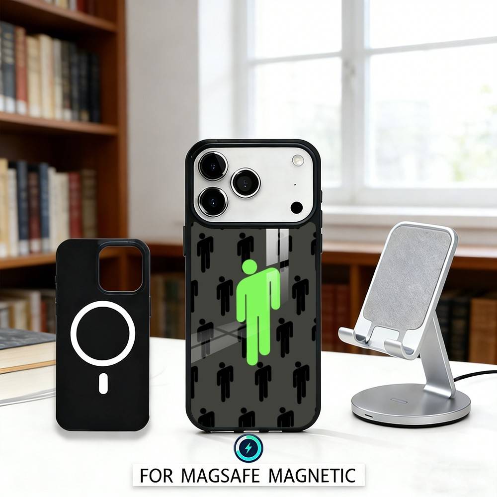 1PC Fashion Hit Me Phone Case For iPhone 17,16,15,14,13,12,Pro,Max For Magsafe Magnetic Wireless Charging