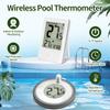 Digital Swimming Pool Thermometer Wireless Floating  IP67 Waterproof with Temperature Monitor for Bathroom Aquarium Pond Bathtub