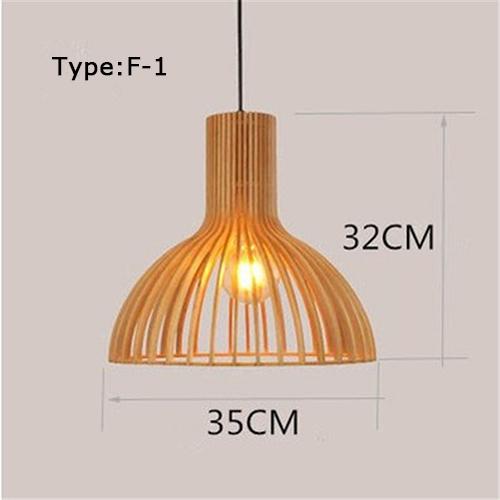 Подвесной светильник из дерева, современный подвесной светильник в китайском стиле, светильник для ресторана, гостиная, другие спальни, украшение, внутреннее освещение