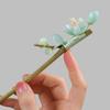Ручная изготовленная шпилька-кисточка со стеклянной глазурью в античном стиле для женской прически Ханфу и Ципао