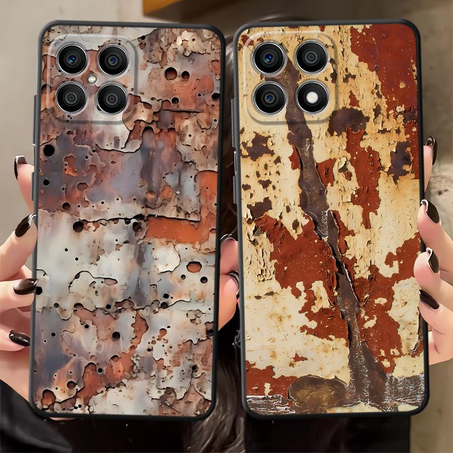Чехол для Honor 70 X9c X7a X9a 90 Lite X9 8X X8 Funda Чехол для телефона Rust Art