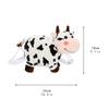 Plush Doll Cow Shoulder Bag Messenger Bag Mobile Phone Bag Messenger Bag
