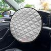 Steering Wheel Cover, Sunshade, Heat Insulating Steering Wheel Cover, Steering, Thermal Sunshade, Foldable, Convenient