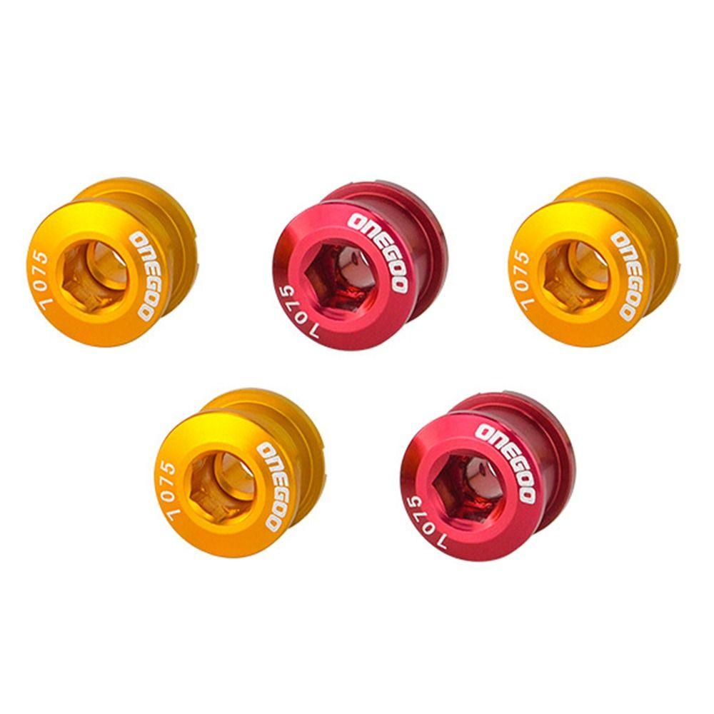 Bike Accessories Alloy Disc Screw Chainring Wheel Bolt Cycling Crankset Parts Chainwheel Screws