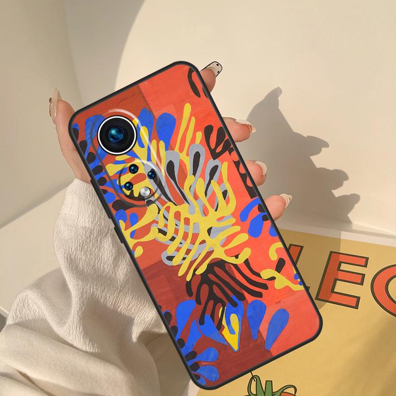 Кейс для рисования в стиле Анри Матисса для Honor Magic 7 Lite 5 6 8 Pro Чехол для Honor 200 400 50 70 90 X8a X8b X9a X9b X9c