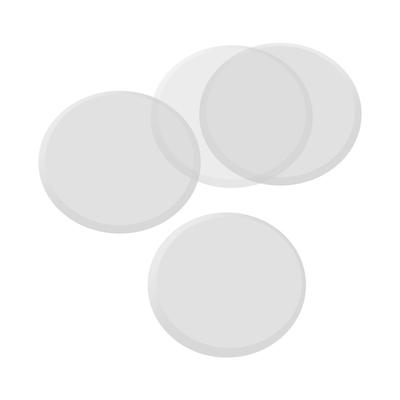 Creality Falcon2 сменная защитная линза для головки лазерного модуля, сменный лазерный гравер, комплект из 5 предметов