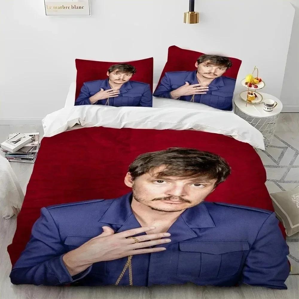 Роскошный Новый 3D Принт Хосе Педро Бальмаседа Паскаль Фото Постельное Белье Набор Пододеяльник Комплект Постельного Белья Покрывало Наволочка Королева Мальчики Взрослый