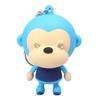 Cute Cartoon Monkey Animal LED Lighting with Sound Key Chain Keychain Pendant