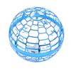 Flying Oab Toy Lighting Rotatable Ball Toy with Remote Control for Outdoor Play Blue