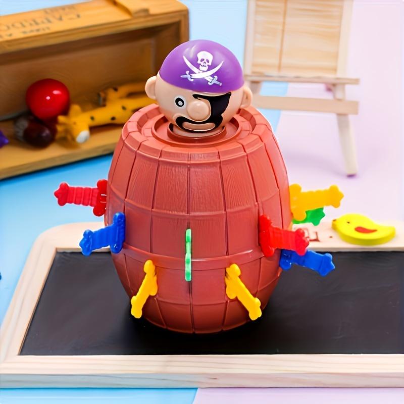 Interactive Spoof Pirate Bucket Game - Funny Spoof Toy, Multi-color Optional