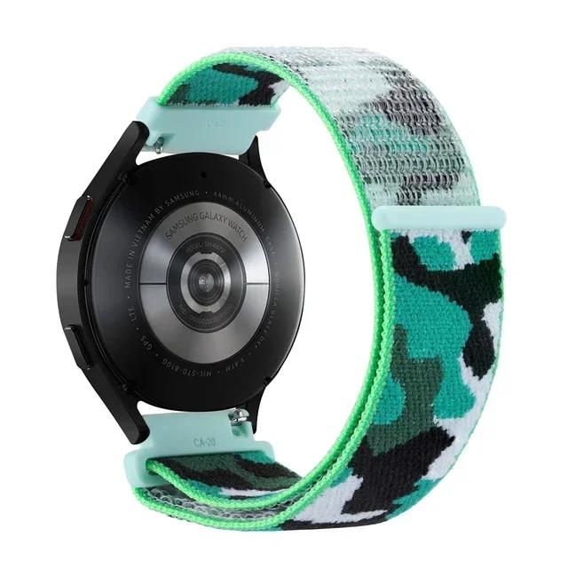 Нейлоновый ремешок 20 мм 22 мм для Garmin Forerunner 55 165 265 255 Сменный ремешок для Gramin Active 5/Vivomove Trend/Vivoactive 5