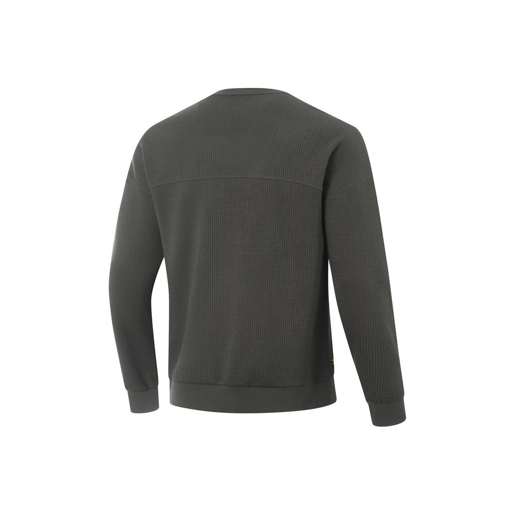 Свитшот мужской Li Ning серии JB свободного кроя с круглым вырезом и логотипом-надписью AWDV545-2