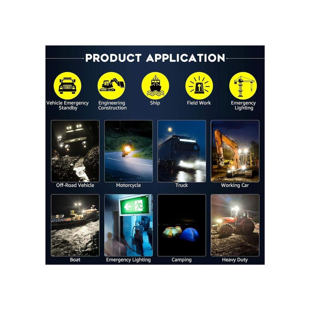 APSMOTIV Светодиодный рабочий свет для трактора, Точечный и рассеянный свет Off APSMOTIV 16 светодиодная рабочая световая панель для, Ford, Грузовиков, Лодок Точечный, Трактор | 12В-24В Алюминий