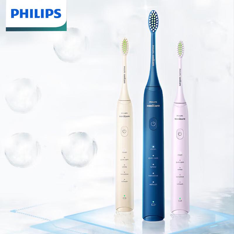 Philips Звуковая электрическая зубная щетка S3 с 5 режимами, штекер CN (адаптер в комплекте)