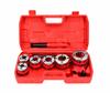 Awtools Плашкодержатель для труб 6 шт.. 1/4", 3/8", 1/2", 3/4", 1", 1-1/4" Набор Чемодан