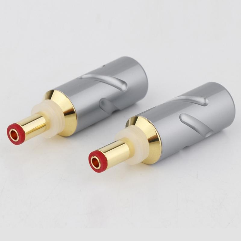 for Monosaudio DC2.1G DC2.5G- Connector Jack DC25G 24K Gold-plated DC Female Power Plug For Audiophile Applications