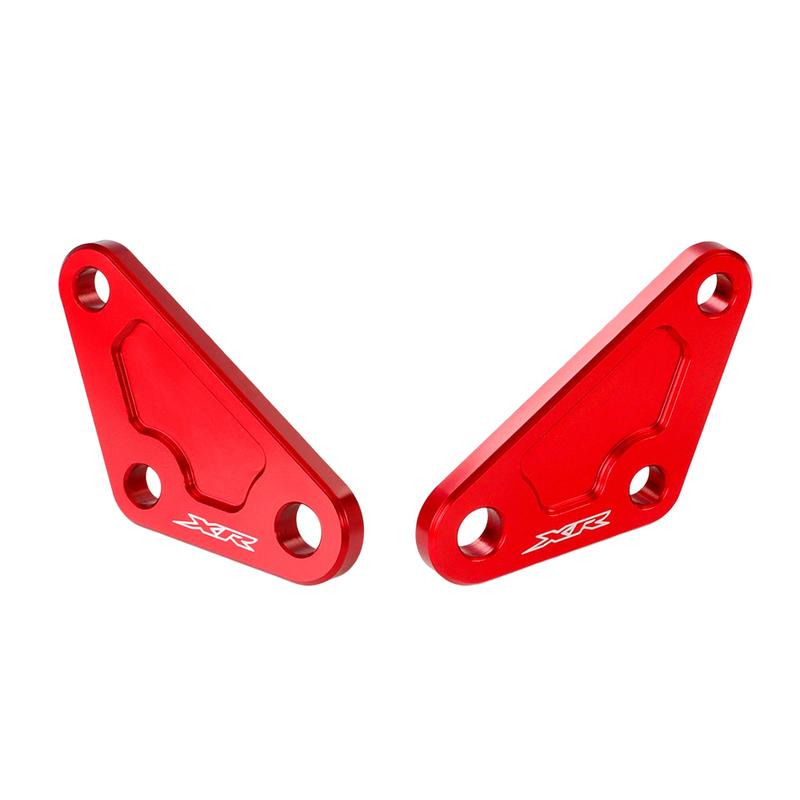 For HONDA XR400R XR 400R 1996-2004 Motorcycle Front Engine Hanger Plate Aluminum Red Frame Body Mount Bracket Accessories