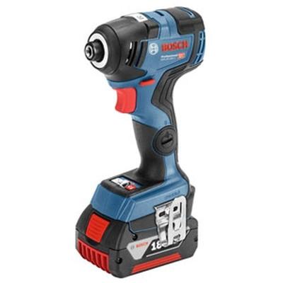 Аккумуляторный импульсный шуруповерт Bosch Professional 18 В x Кейс (6.0Ач 2, Зарядное устройство, В комплекте) GDR18V-200C6