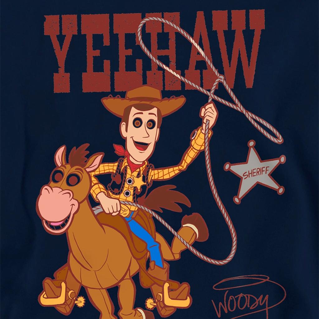 Toy Story Childrens/Kids Yeehaw Woody and Bullseye Hoodie
