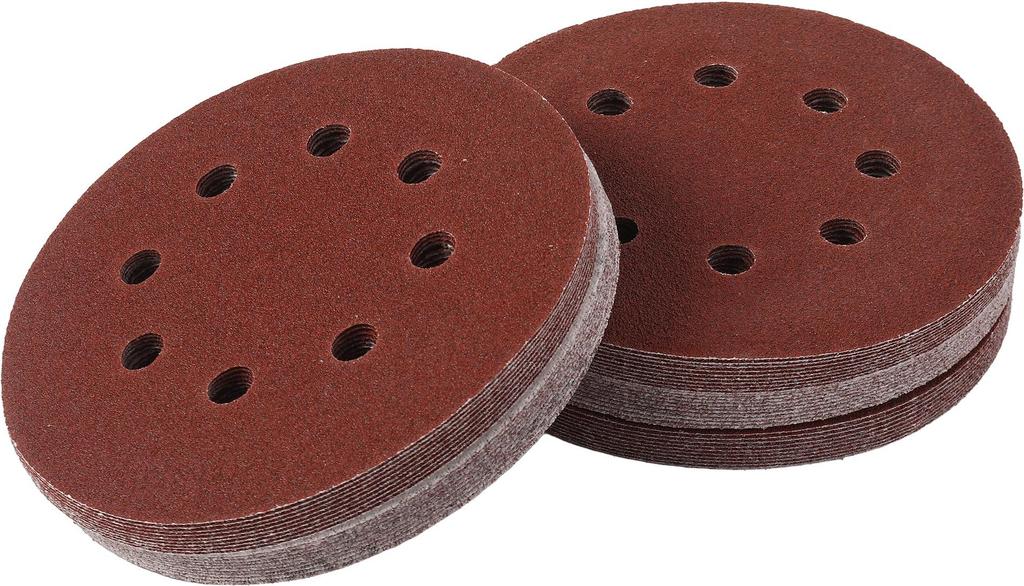 Sandpaper disc 125mm P60 with Velcro 50 pcs KD11808