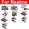 Громкий динамик звонка для OPPO Realme 3 3i 5 5i 5S 5Pro 6 6i 6Pro 7 8i 8 8S 5G, гибкий кабель звонка 5G, запасные части