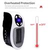 Portable Electric Heater Mini Radiator Plug in Wall with Remote Control Fast Heating Hand Warmer for Room Office Desk Use