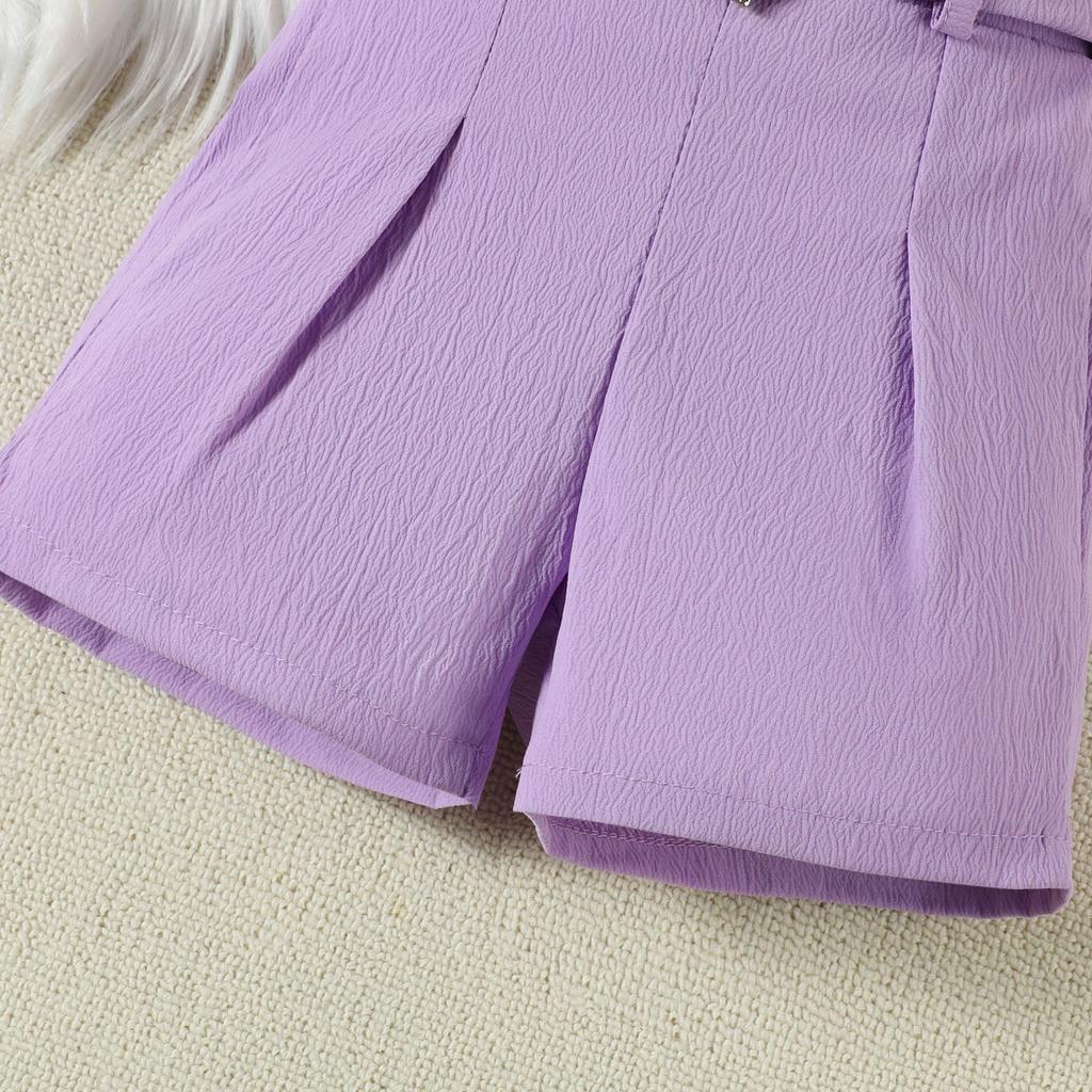 Детские летние платья для девочек 2-6 лет, новый топ с рукавами-крылышками и бантом + юбка, костюм, индивидуальная одежда