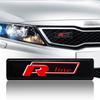 Car Front Grille Sticker Badge Head Grill R LINE Emblem LED Light For CC Polo Golf 4 5 6 7 MK7 MK5 MK4 MK6 Passat Touran Scirocco