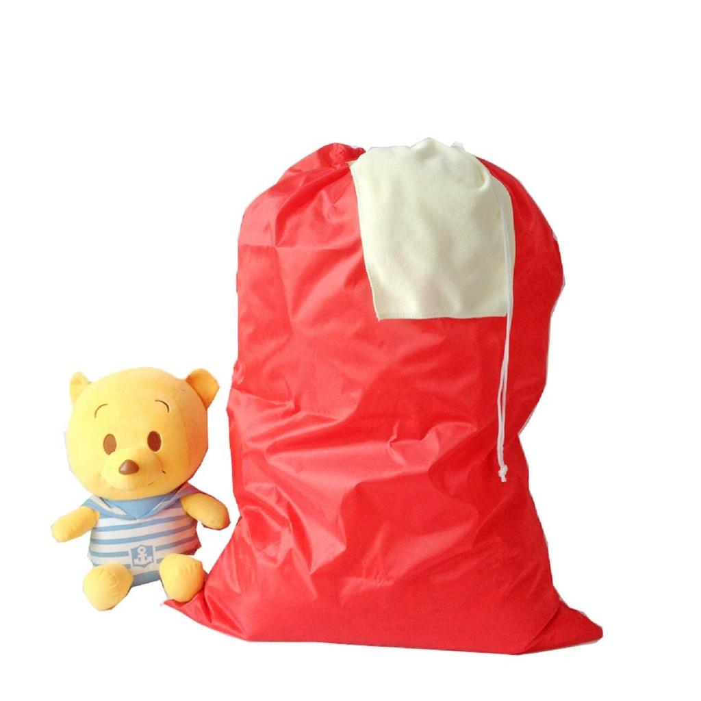 Прочная синяя нейлоновая сумка для белья с завязкой Прямоугольная форма