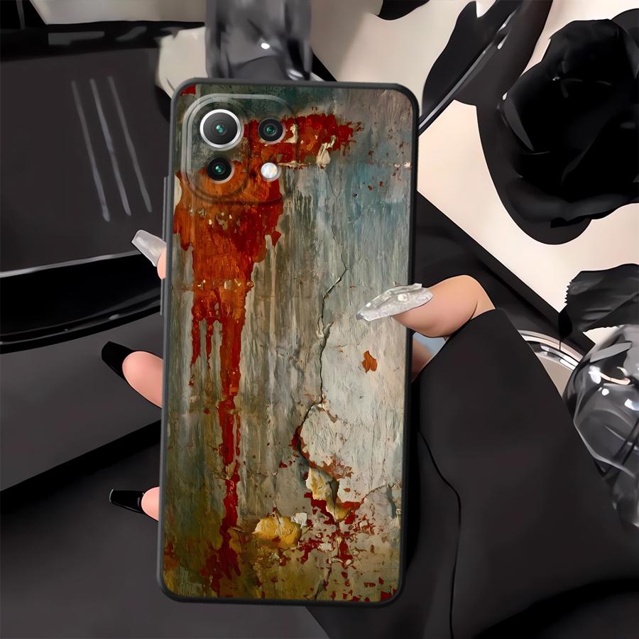 Ретро Чехол с ржавыми пятнами для Xiaomi Mi CC9Pro 9T 13 10T 11T 14 Pro 10 11 13 Lite 9