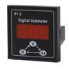 91 3 Digital Voltmeter for Gasoline Diesel Generator Set Accessories 220V 380V Single Phase 3 Phase