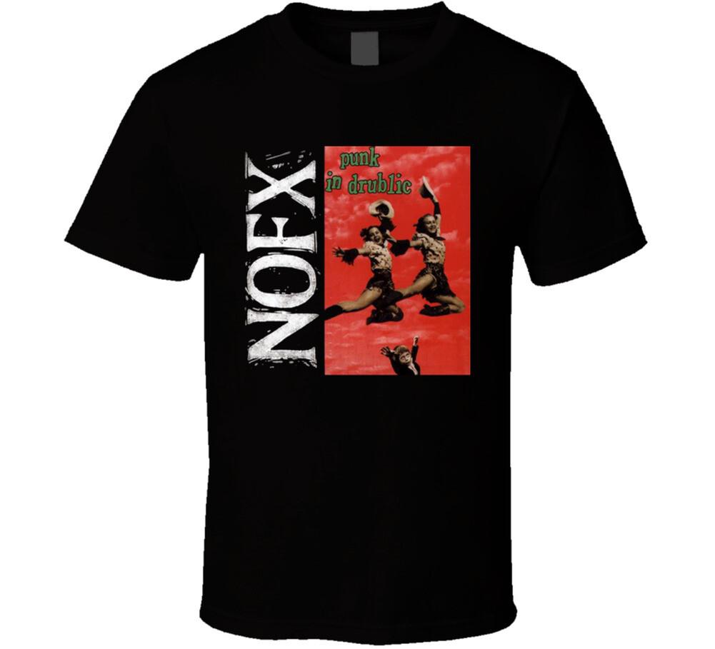 NOFX Punk in Drublic AMDT T Shirt Mens Womens Tees Top