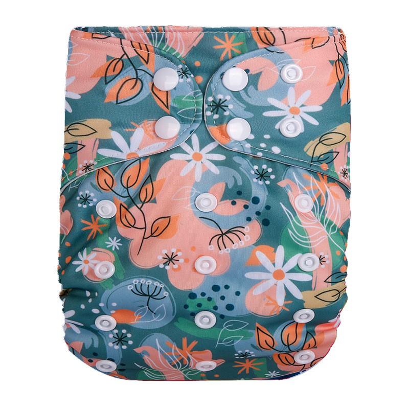 Washable Toddlers 1-3 Years Breathable Ice Silk Inner Layer TPU Waterproof Reusable Diaper Cover
