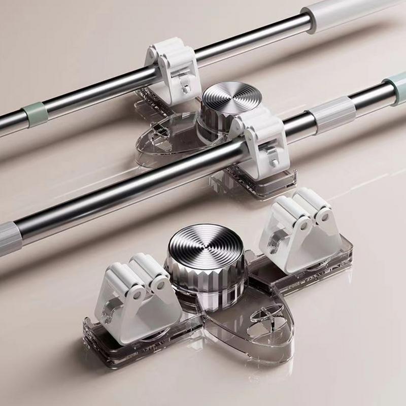 Присоска держатель для швабры крючок Настенный держатель для швабры Крючок для подметальной щетки Органайзер для хранения инструментов Аксессуары для ванной и кухни