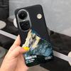 Case For Oppo Reno10 Pro Global Version Cover Bumper For Reno 10 10Pro 5G CPH2531 CPH2525 Soft TPU Capa With Cartoon Print Etui
