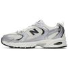New Balance 530 Серебряные кремовые кроссовки унисекс MR530GMT