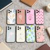 Теннисный чехол для телефона для iPhone 17 16 15 14 13 12 Max Plus Силиконовый черный чехол